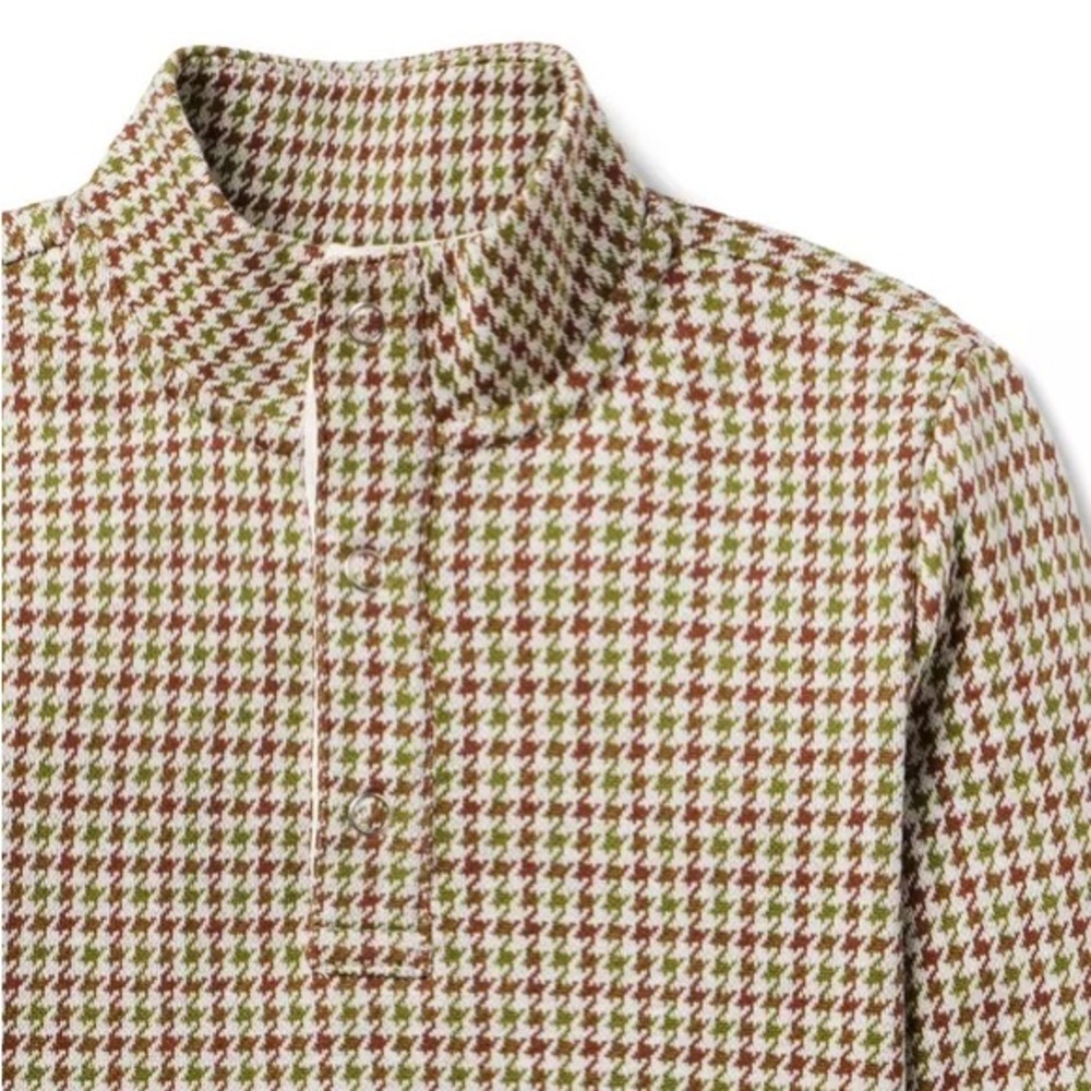 Janie & Jack | The Houndstooth Jacquard Pullover (12-18 mos) - Picture 2 of 5